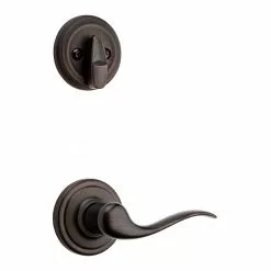 Door Kwikset Smartkey Handleset Tube Bronze Keyed Entry Signature Venetian Single-Cylinder Arlington Deadbolt 15 Door Kwikset Smartkey Handleset Tube Bronze Keyed Entry Signature Venetian Single-Cylinder Arlington Deadbolt -Schlage Trade 10292301