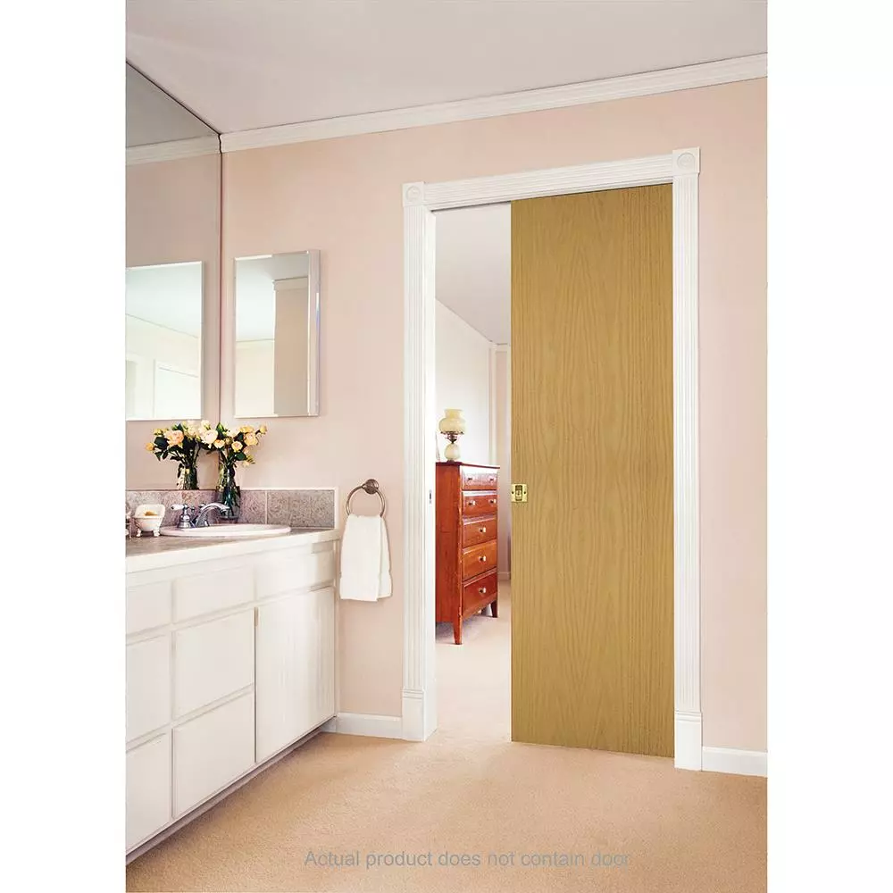 Door Frame Steel Jeld-Wen Wood 30-In X 80-In Pocket 3 Door Frame Steel Jeld-Wen Wood 30-In X 80-In Pocket - Image 2