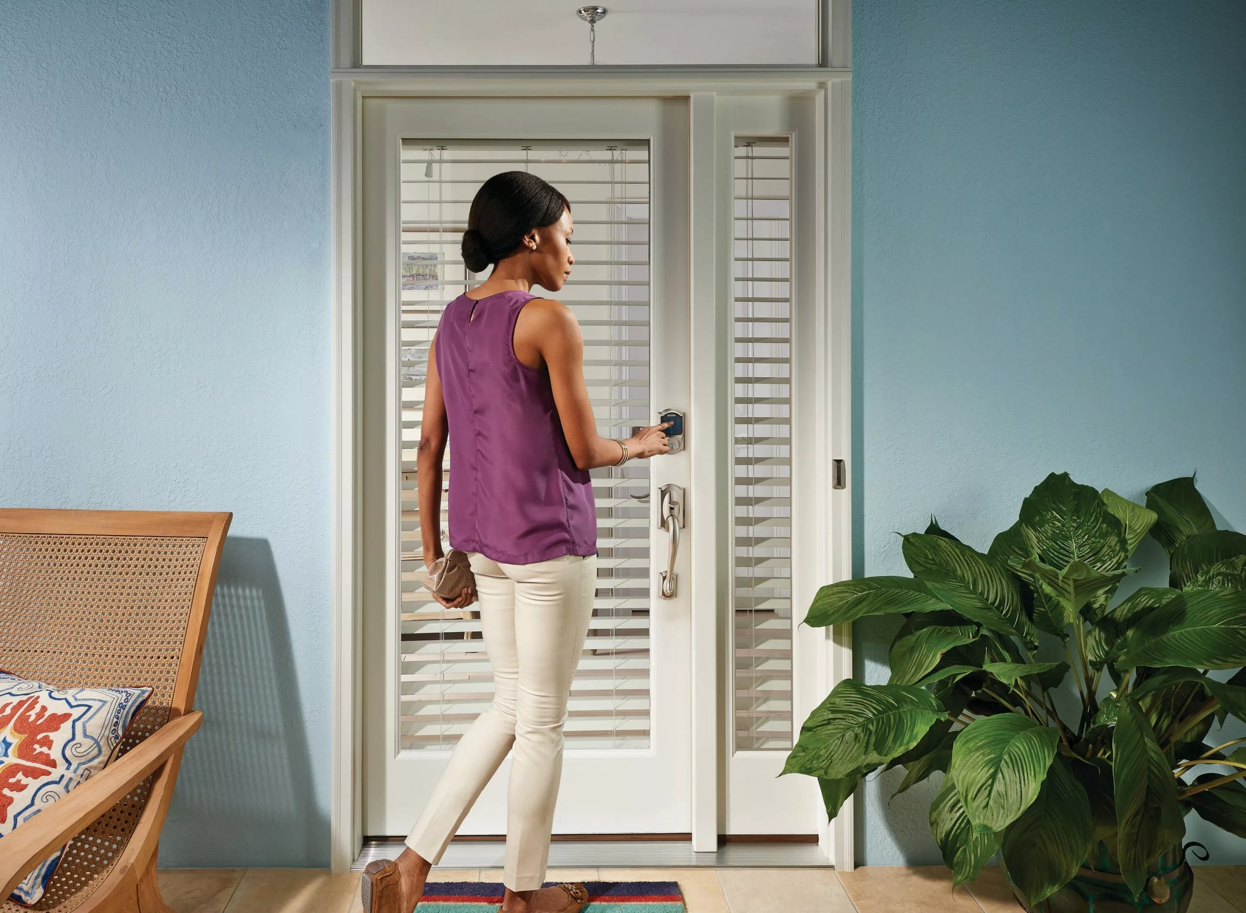 Schlage Door Keypad Lock Deadbolt Nickel Satin 1-Cylinder Single-Cylinder Z-Wave Built-In Electronic Connect Lighted Touchscreen Camelot 6 Schlage Door Keypad Lock Deadbolt Nickel Satin 1-Cylinder Single-Cylinder Z-Wave Built-In Electronic Connect Lighted Touchscreen Camelot - Image 4