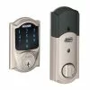 Schlage Door Keypad Lock Deadbolt Nickel Satin 1-Cylinder Single-Cylinder Z-Wave Built-In Electronic Connect Lighted Touchscreen Camelot 2 Schlage Door Keypad Lock Deadbolt Nickel Satin 1-Cylinder Single-Cylinder Z-Wave Built-In Electronic Connect Lighted Touchscreen Camelot -Schlage Trade 10485266