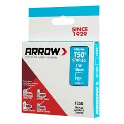Staple Leg Crown 18-Gauge Medium (1250-Count) 3/8-In Heavy Arrow 11 Staple Leg Crown 18-Gauge Medium (1250-Count) 3/8-In Heavy Arrow -Schlage Trade 10721872