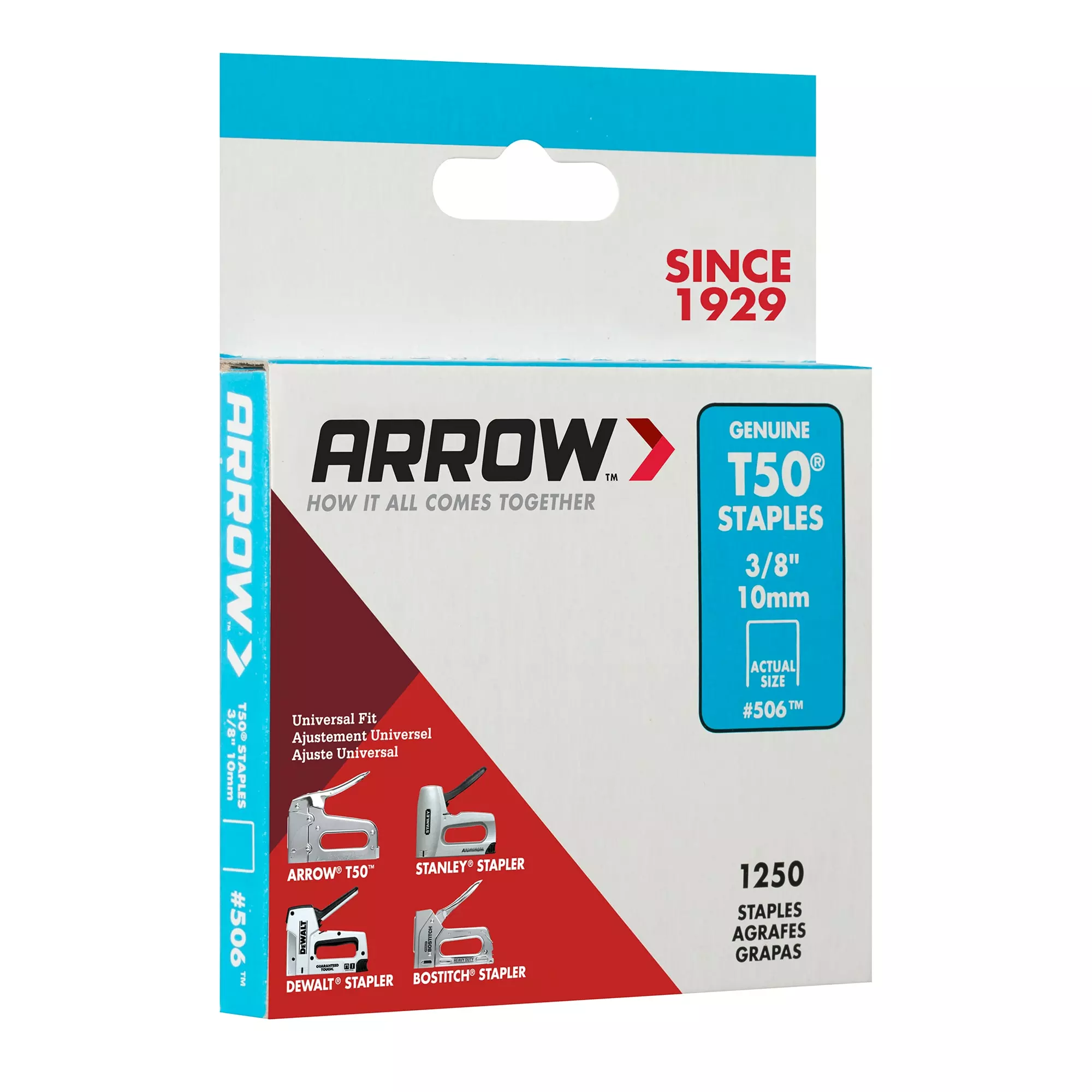 Staple Leg Crown 18-Gauge Medium (1250-Count) 3/8-In Heavy Arrow 7 Staple Leg Crown 18-Gauge Medium (1250-Count) 3/8-In Heavy Arrow - Image 6