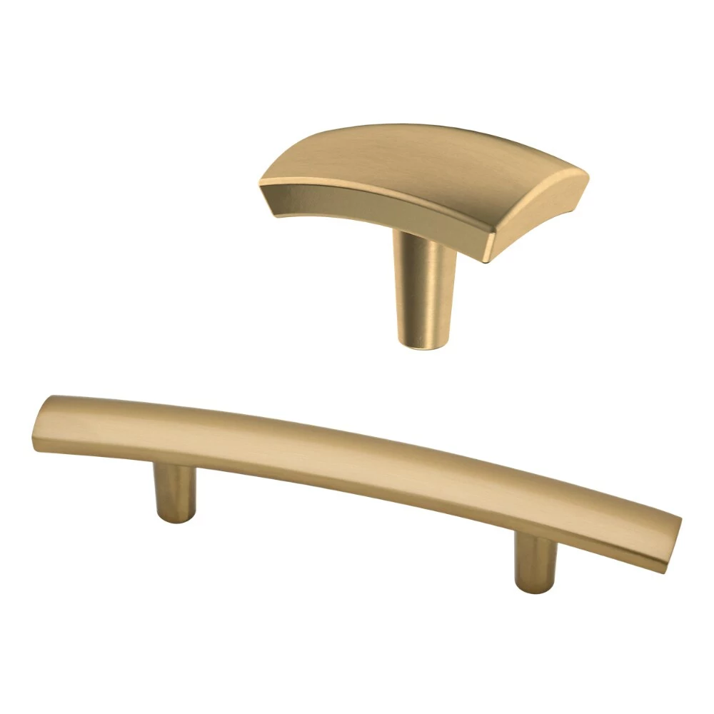 Brainerd Drawer Pull Caroline Bronze Champagne 3-In Arch Bar Center To Center 7 Brainerd Drawer Pull Caroline Bronze Champagne 3-In Arch Bar Center To Center - Image 5