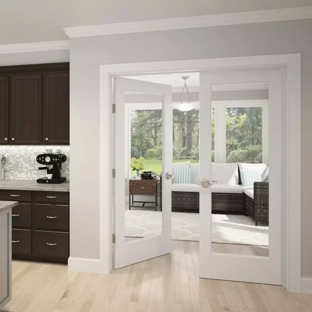 Door Handle Nickel Satin Reversible Passage Accent 7 Door Handle Nickel Satin Reversible Passage Accent - Image 5