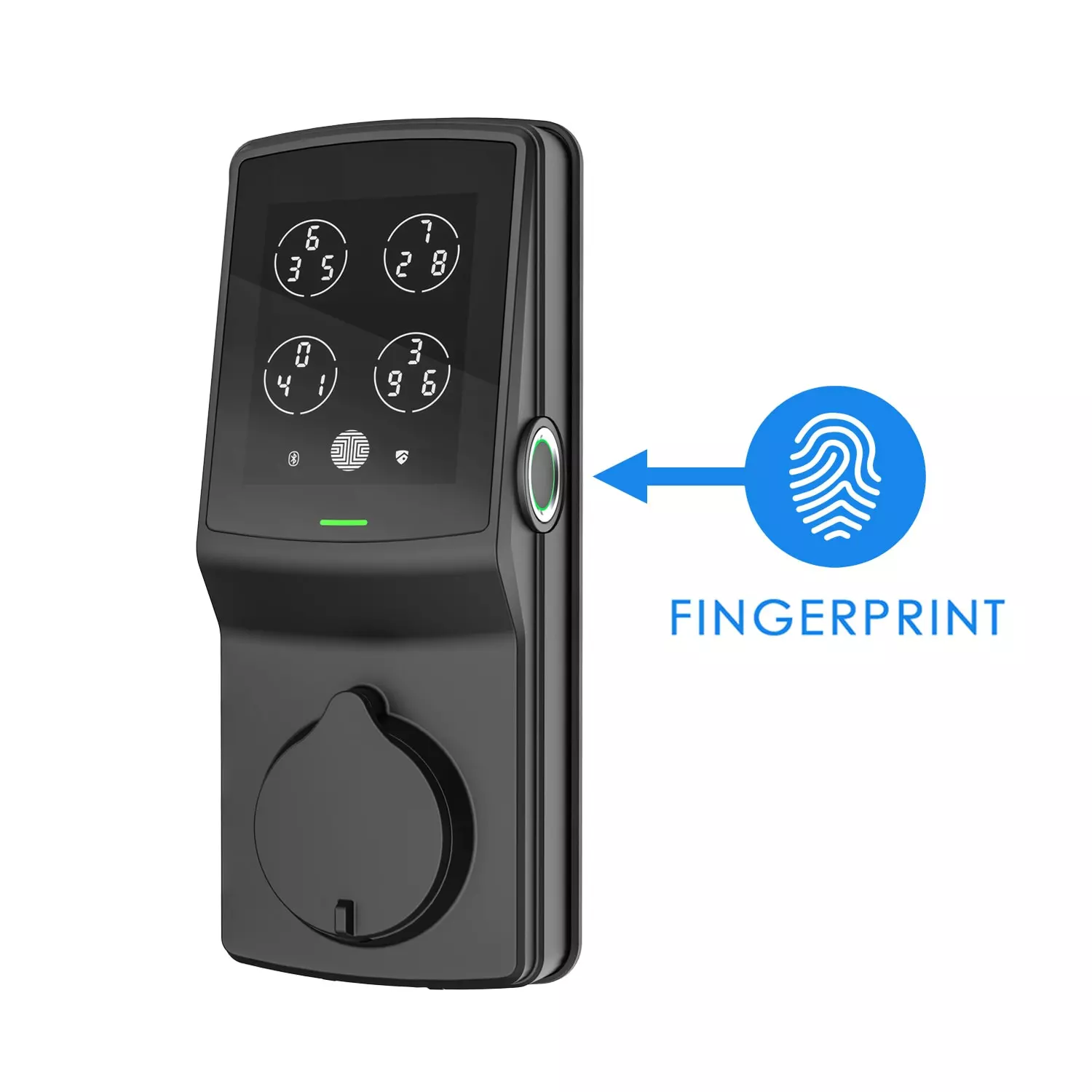 Lockly Door Deadbolt Matte Lock Keypad Touchscreen Deadbolt Secure Plu Single Lock Enabled Secure Plu Electronic Biometric Lighted Wi-Fi Bluetooth Cylinder Black 3 Lockly Door Deadbolt Matte Lock Keypad Touchscreen Deadbolt Secure Plu Single Lock Enabled Secure Plu Electronic Biometric Lighted Wi-Fi Bluetooth Cylinder Black