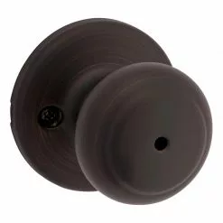 Door Cove Kwikset Knob Bronze Security Privacy Venetian -Schlage Trade 11002491