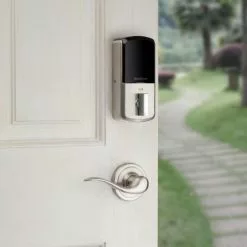 Door Keypad Kwikset Lock Bluetooth Nickel Aura Satin Electronic Lighted Enabled Deadbolt Single Cylinder 20 Door Keypad Kwikset Lock Bluetooth Nickel Aura Satin Electronic Lighted Enabled Deadbolt Single Cylinder -Schlage Trade 11416550