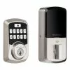 Door Keypad Kwikset Lock Bluetooth Nickel Aura Satin Electronic Lighted Enabled Deadbolt Single Cylinder 1 Door Keypad Kwikset Lock Bluetooth Nickel Aura Satin Electronic Lighted Enabled Deadbolt Single Cylinder -Schlage Trade 11416552