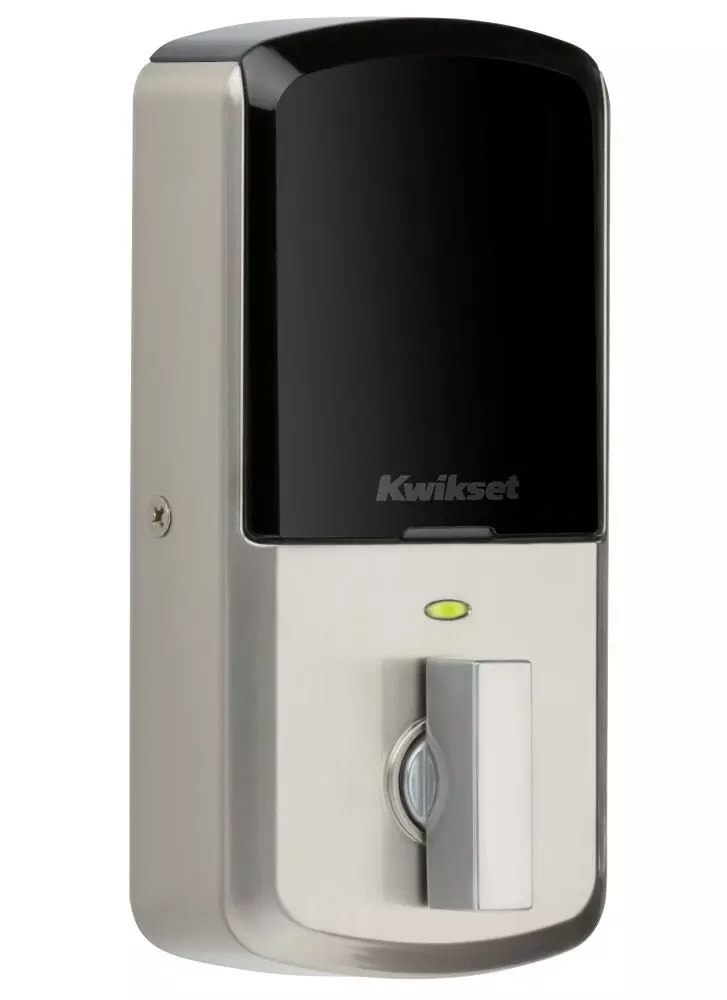 Door Keypad Kwikset Lock Wi-Fi Nickel Halo Satin Single Cylinder Enabled Electronic Lighted Touchscreen Deadbolt 7 Door Keypad Kwikset Lock Wi-Fi Nickel Halo Satin Single Cylinder Enabled Electronic Lighted Touchscreen Deadbolt - Image 5