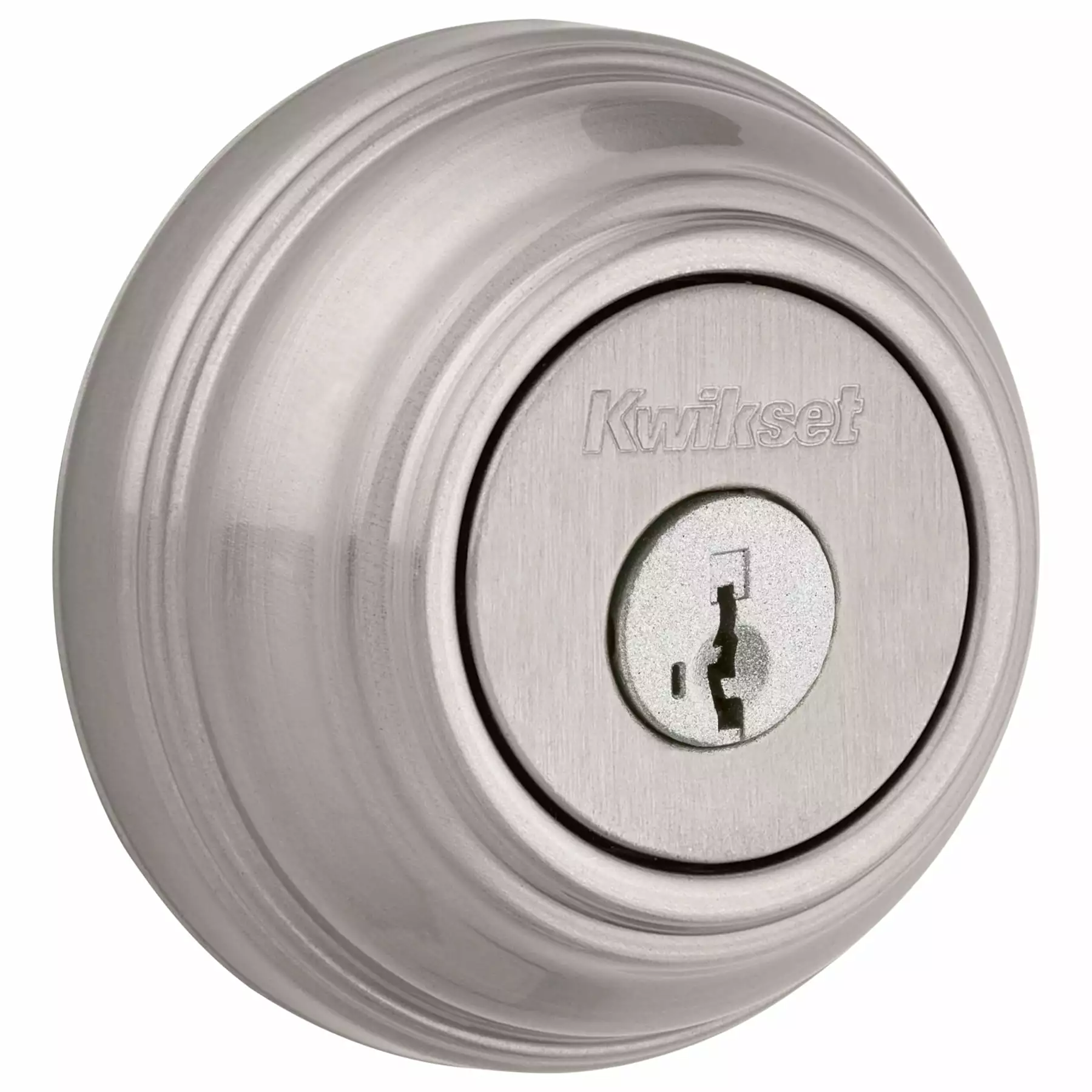 Kwikset Deadbolt 985 Series Satin Nickel Signature Smartkey Double Cylinder 3 Kwikset Deadbolt 985 Series Satin Nickel Signature Smartkey Double Cylinder - Image 2