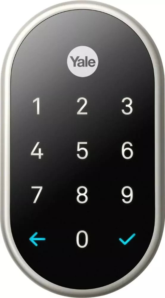 Google Yale Lock Lock Keypad Nest Deadbolt Nickel Satin Lighted Door Electronic Smart 2 Google Yale Lock Lock Keypad Nest Deadbolt Nickel Satin Lighted Door Electronic Smart