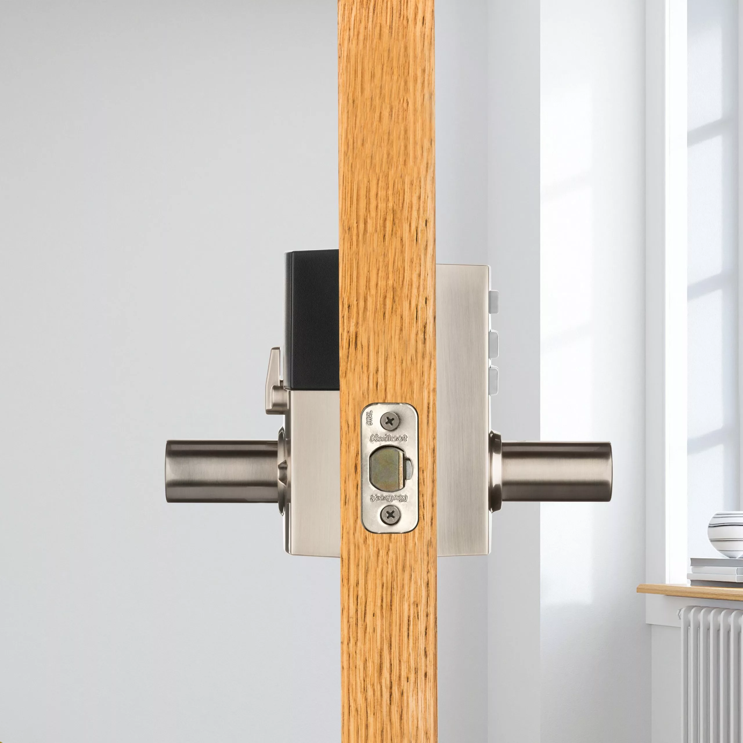 Door Keypad Kwikset Lock 917 Nickel Satin Smartcode Handle Electronic Lighted Single Cylinder 13 Door Keypad Kwikset Lock 917 Nickel Satin Smartcode Handle Electronic Lighted Single Cylinder - Image 11