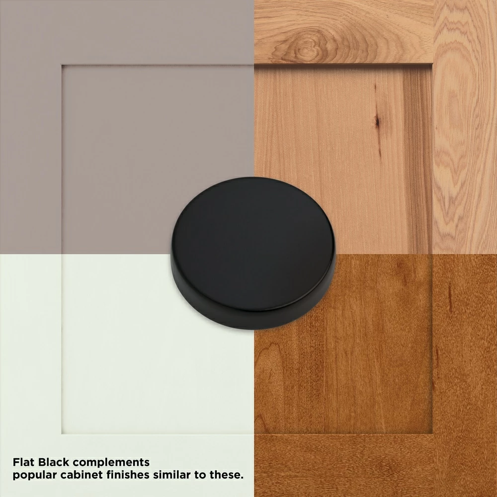 Brainerd Cabinet Knob 1.125-In Square Matte Black 5 Brainerd Cabinet Knob 1.125-In Square Matte Black - Image 3