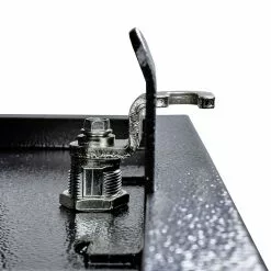 Mail Bos Mail Manager Mailbox Metal Large Black Post Mount Locking -Schlage Trade 12155552