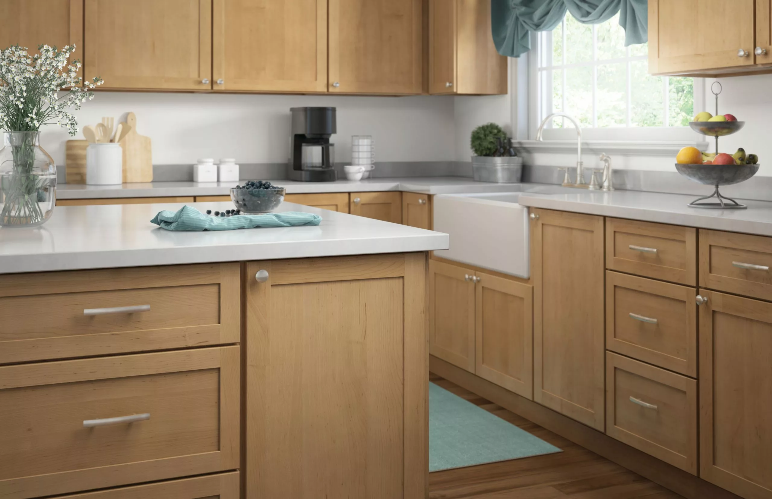 Brainerd Drawer Pull Handle Caroline Nickel Satin Center To Center 3-In 36-Pack Arch 6 Brainerd Drawer Pull Handle Caroline Nickel Satin Center To Center 3-In 36-Pack Arch - Image 5