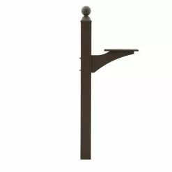 Mailbox Mailbox Post Landover Steel Bronze 4 X 4 Venetian Gibraltar -Schlage Trade 12315593