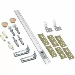 Kit Closet Door Hardware Bifold 14-Piece Bifold Closet National 10 Kit Closet Door Hardware Bifold 14-Piece Bifold Closet National -Schlage Trade 12480564