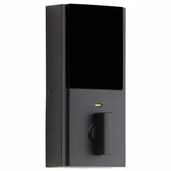Door Keypad Kwikset Lock Single Electronic Smartcode Lighted Deadbolt Cylinder 913 Matte Black -Schlage Trade 14080921