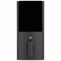 Door Keypad Kwikset Lock Single Electronic Smartcode Lighted Deadbolt Cylinder 913 Matte Black -Schlage Trade 14080922