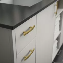 Brainerd Arch Bar Drawer Pull Caroline Bras 3-In Brushed Center To Center