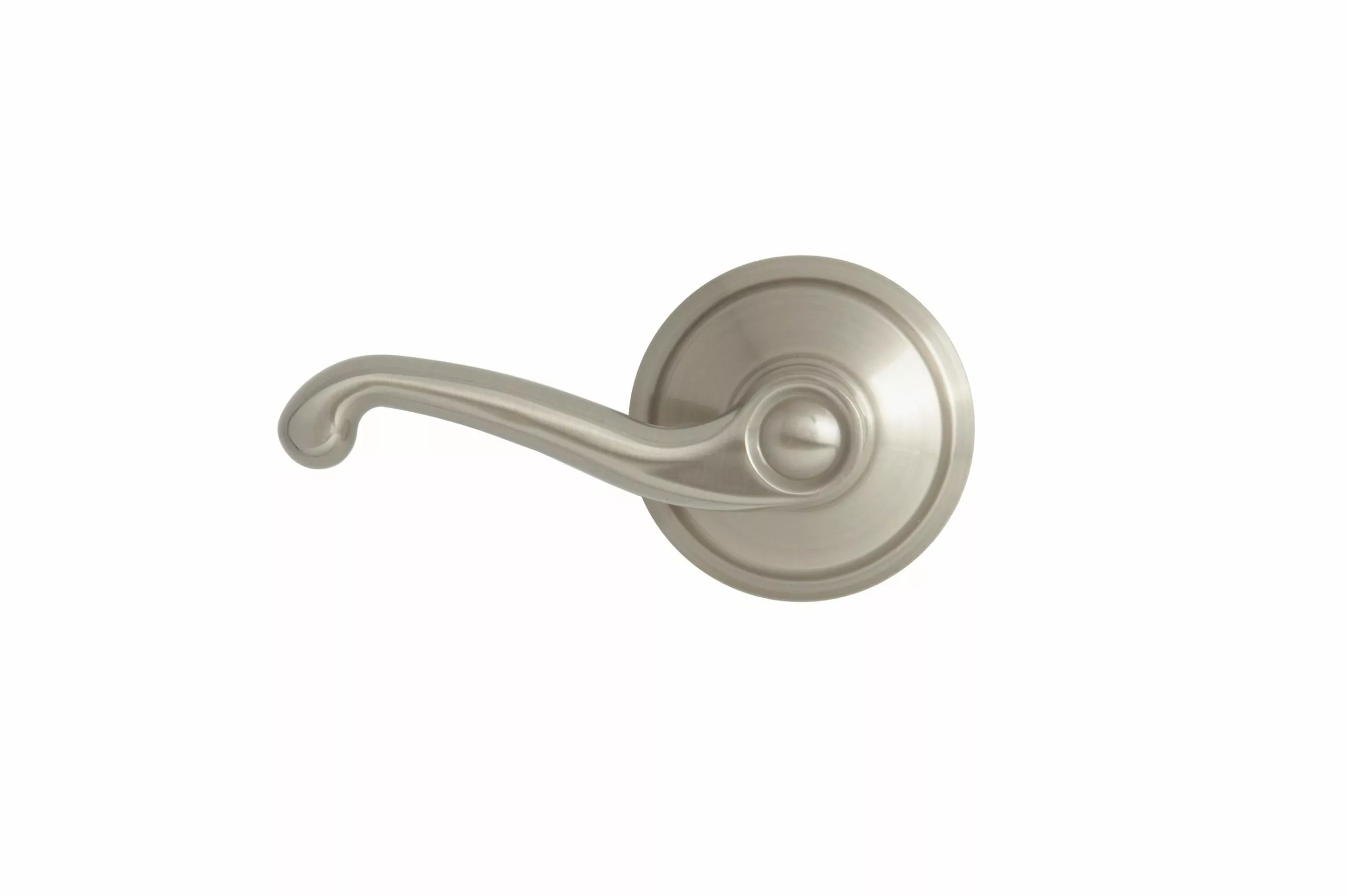 Door Handle F10 Nickel Satin Reversible Schlage Passage Flair 4 Door Handle F10 Nickel Satin Reversible Schlage Passage Flair - Image 2