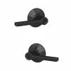Door Handle Latitude Matte Universal Entry Keyed Schlage Black -Schlage Trade 14842890 scaled