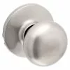Reliabilt Door Knob Nickel Baron Satin Dummy No Deadbolt 2 Reliabilt Door Knob Nickel Baron Satin Dummy No Deadbolt -Schlage Trade 15081538