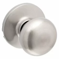 Reliabilt Door Knob Nickel Baron Satin Dummy No Deadbolt