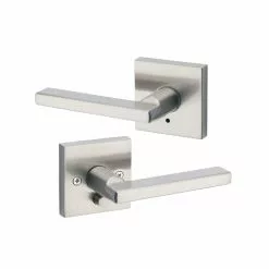 Halifax Door Kwikset Handle Nickel Satin Universal Signature Privacy 18 Halifax Door Kwikset Handle Nickel Satin Universal Signature Privacy -Schlage Trade 15137332