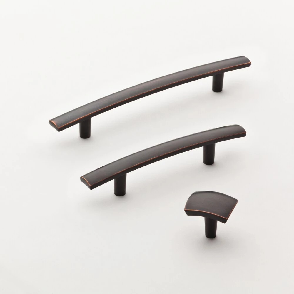 Brainerd Drawer Pull Bar Caroline Copper Bronze 5-1/16-In Center To Center Arch Highlight 7 Brainerd Drawer Pull Bar Caroline Copper Bronze 5-1/16-In Center To Center Arch Highlight - Image 5