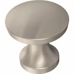 Brainerd Cabinet Knob Satin Nickel 0.9843-In (10-Pack) Round