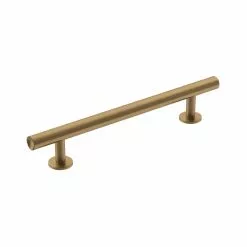 Amerock Champagne Drawer Pull Bar Radiu Bronze 5-1/16-In Center To Center Cylindrical
