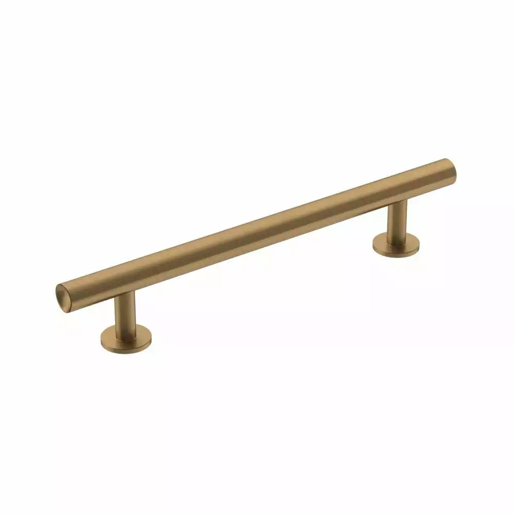 Amerock Champagne Drawer Pull Bar Radiu Bronze 5-1/16-In Center To Center Cylindrical 2 Amerock Champagne Drawer Pull Bar Radiu Bronze 5-1/16-In Center To Center Cylindrical