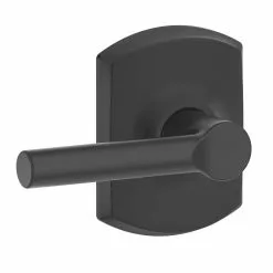 Door Handle Universal Matte Passage Greenwich Trim Schlage Broadway Black