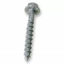Simpson Screw Sd Class 55 Wood X 1-1/2-In #9 Exterior Strong-Drive Mechanically Galvanized Mechanically Galvanized, Hex Strong-Tie -Schlage Trade 16555354