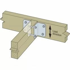 Simpson Angle Bracket Angles, Brace Steel 2-In X 3-In 12-Gauge Strong-Tie Galvanized -Schlage Trade 16589374