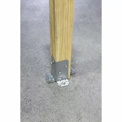 Simpson Concrete Cap Base Hardware Zmax Wood 4-In X 2-In (Retrofit) Common Strong-Tie -Schlage Trade 16610221