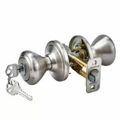 Cameron Door Knob Kwikset Smartkey Nickel Satin Keyed Entry Signature No Deadbolt 15 Cameron Door Knob Kwikset Smartkey Nickel Satin Keyed Entry Signature No Deadbolt -Schlage Trade 16615593