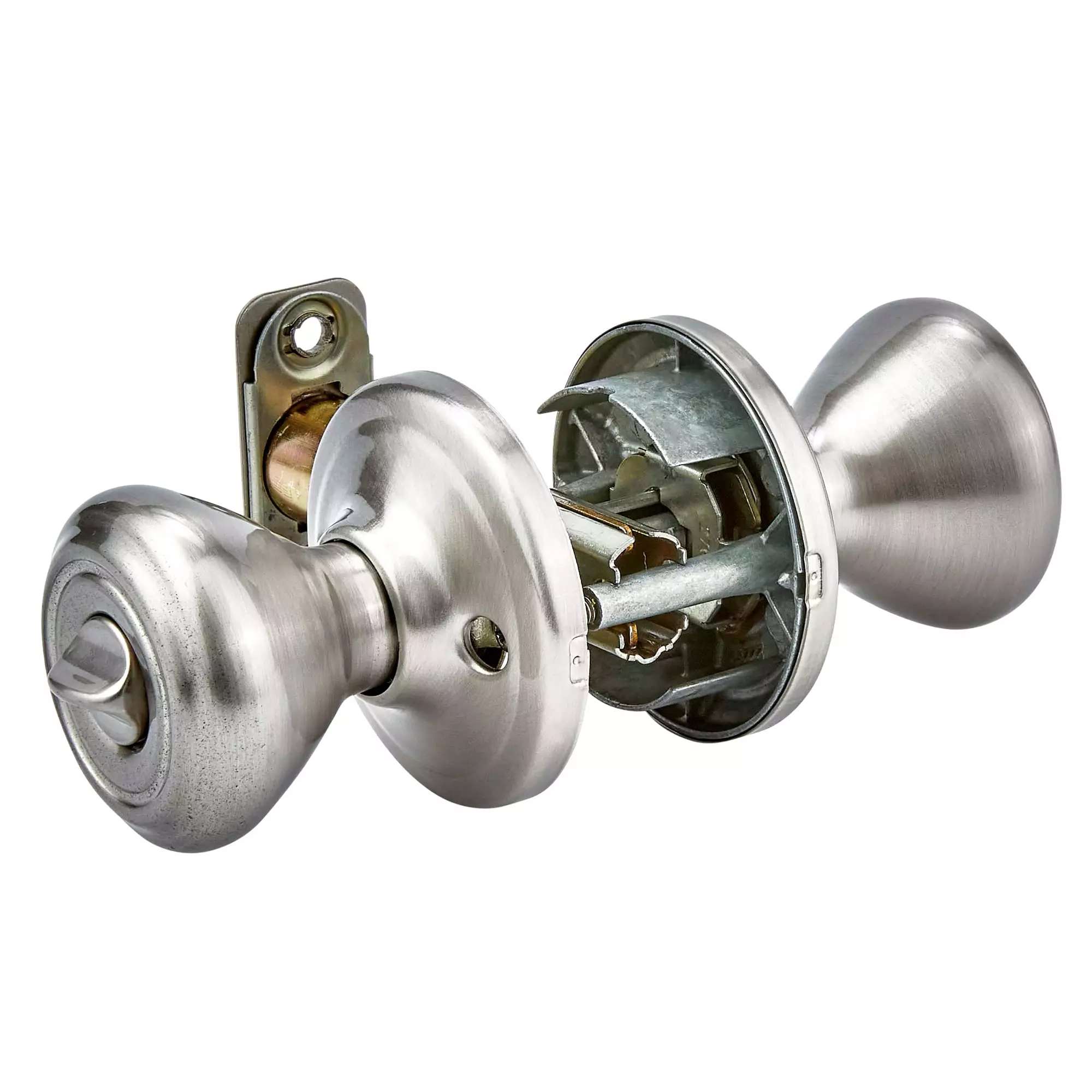 Cameron Door Knob Kwikset Smartkey Nickel Satin Keyed Entry Signature No Deadbolt 7 Cameron Door Knob Kwikset Smartkey Nickel Satin Keyed Entry Signature No Deadbolt - Image 5