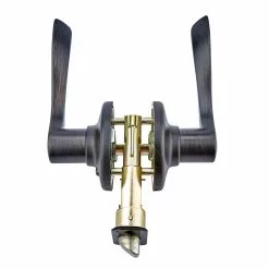 Door Kwikset Handle Balboa Bronze Universal Security Passage Venetian -Schlage Trade 16646892