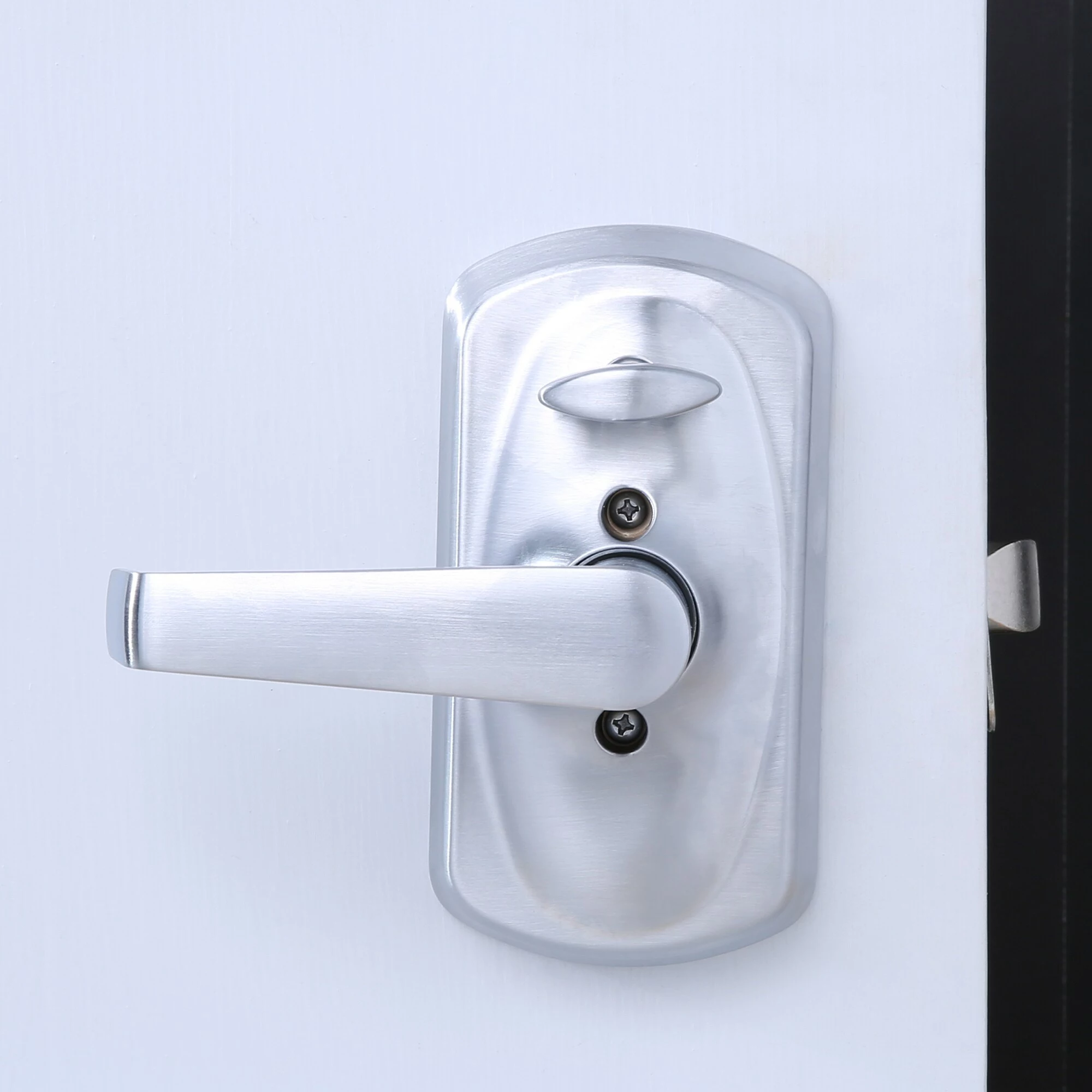 Door Keypad Lock Schlage Satin 1-Cylinder Lighted Handle Electronic Plymouth Chrome 8 Door Keypad Lock Schlage Satin 1-Cylinder Lighted Handle Electronic Plymouth Chrome - Image 6