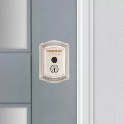 Door Kwikset Lock Wi-Fi Nickel Satin Touch Enabled Electronic Biometric No Keypad Fingerprint Touchscreen Deadbolt Halo Single Cylinder 37 Door Kwikset Lock Wi-Fi Nickel Satin Touch Enabled Electronic Biometric No Keypad Fingerprint Touchscreen Deadbolt Halo Single Cylinder -Schlage Trade 16651629 scaled