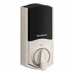 Door Kwikset Lock Wi-Fi Nickel Satin Touch Enabled Electronic Biometric No Keypad Fingerprint Touchscreen Deadbolt Halo Single Cylinder 33 Door Kwikset Lock Wi-Fi Nickel Satin Touch Enabled Electronic Biometric No Keypad Fingerprint Touchscreen Deadbolt Halo Single Cylinder -Schlage Trade 16651632