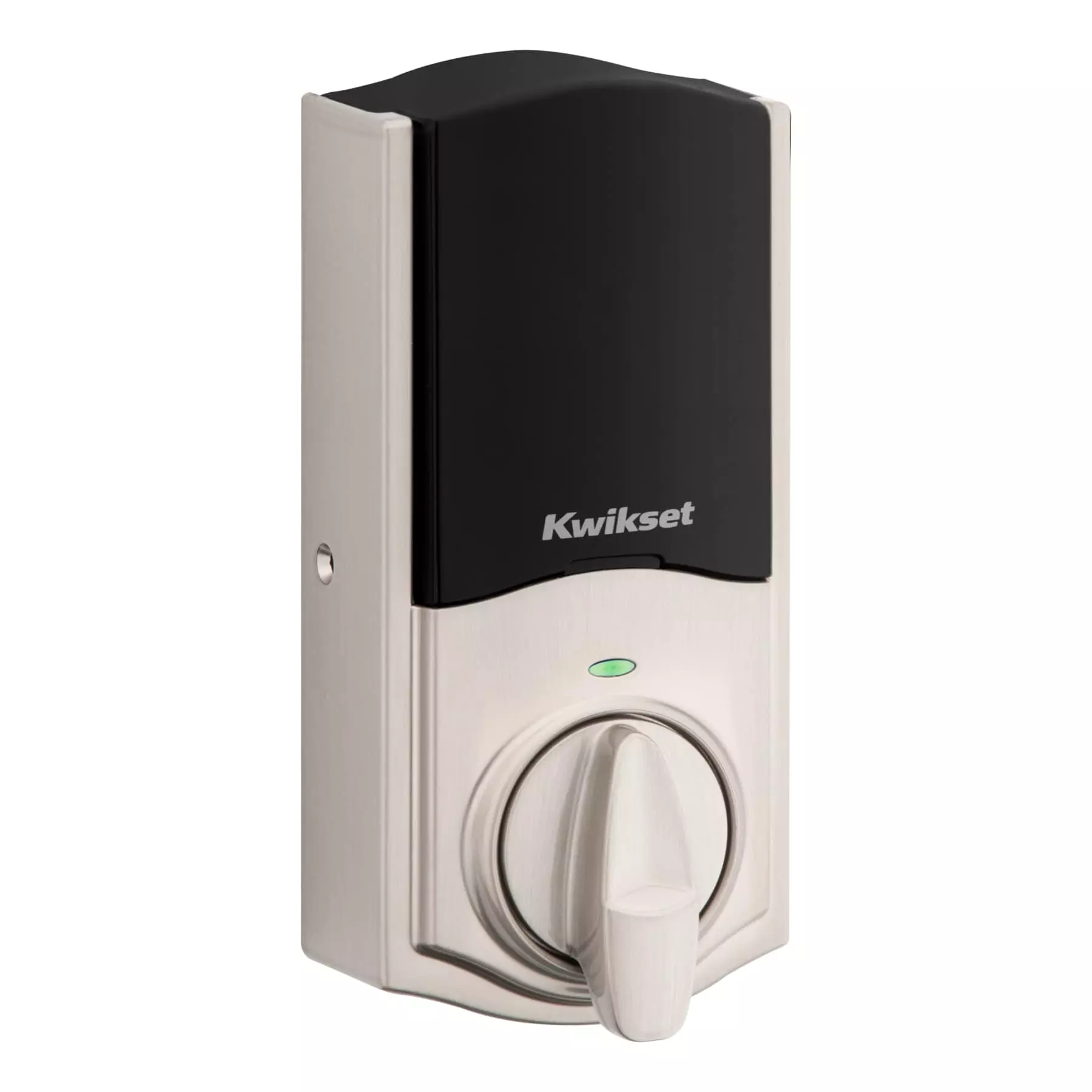 Door Kwikset Lock Wi-Fi Nickel Satin Touch Enabled Electronic Biometric No Keypad Fingerprint Touchscreen Deadbolt Halo Single Cylinder 15 Door Kwikset Lock Wi-Fi Nickel Satin Touch Enabled Electronic Biometric No Keypad Fingerprint Touchscreen Deadbolt Halo Single Cylinder - Image 13