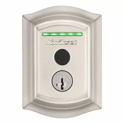 Door Kwikset Lock Wi-Fi Nickel Satin Touch Enabled Electronic Biometric No Keypad Fingerprint Touchscreen Deadbolt Halo Single Cylinder 31 Door Kwikset Lock Wi-Fi Nickel Satin Touch Enabled Electronic Biometric No Keypad Fingerprint Touchscreen Deadbolt Halo Single Cylinder -Schlage Trade 16651633