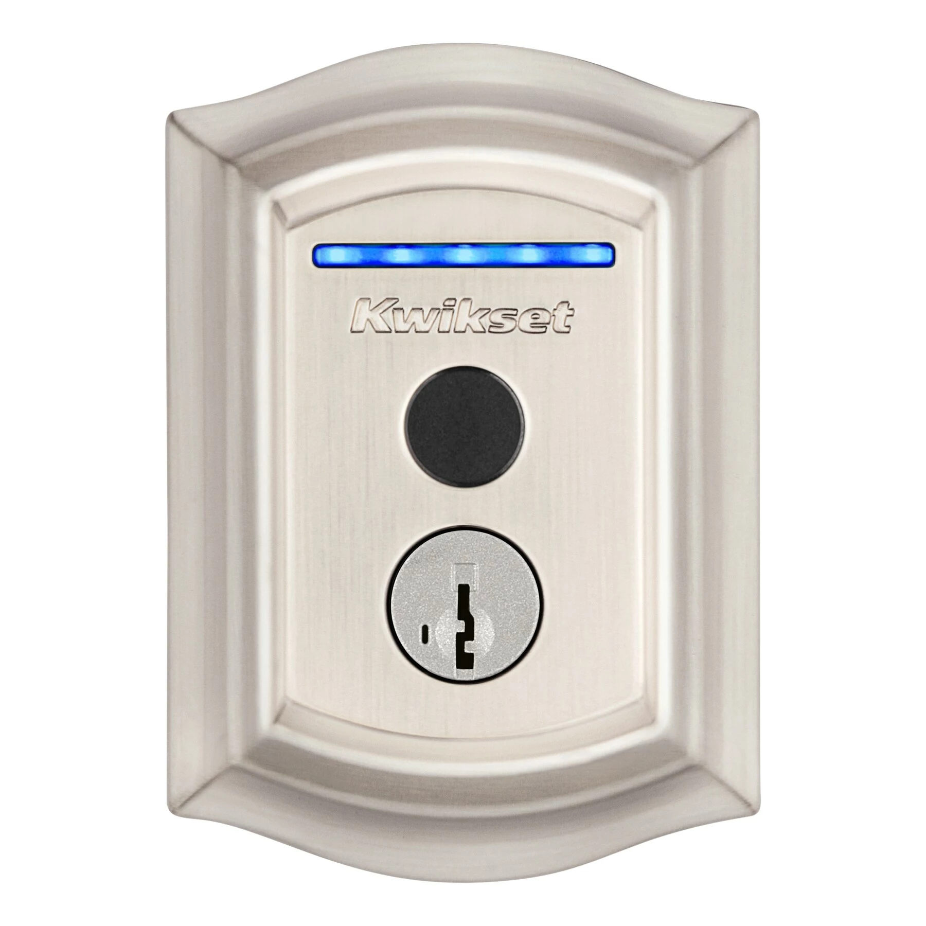Door Kwikset Lock Wi-Fi Nickel Satin Touch Enabled Electronic Biometric No Keypad Fingerprint Touchscreen Deadbolt Halo Single Cylinder 12 Door Kwikset Lock Wi-Fi Nickel Satin Touch Enabled Electronic Biometric No Keypad Fingerprint Touchscreen Deadbolt Halo Single Cylinder - Image 10