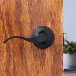 Honeywell Door Keypad Lock Single Cylinder Electronic Lighted Deadbolt Matte Black -Schlage Trade 16654055