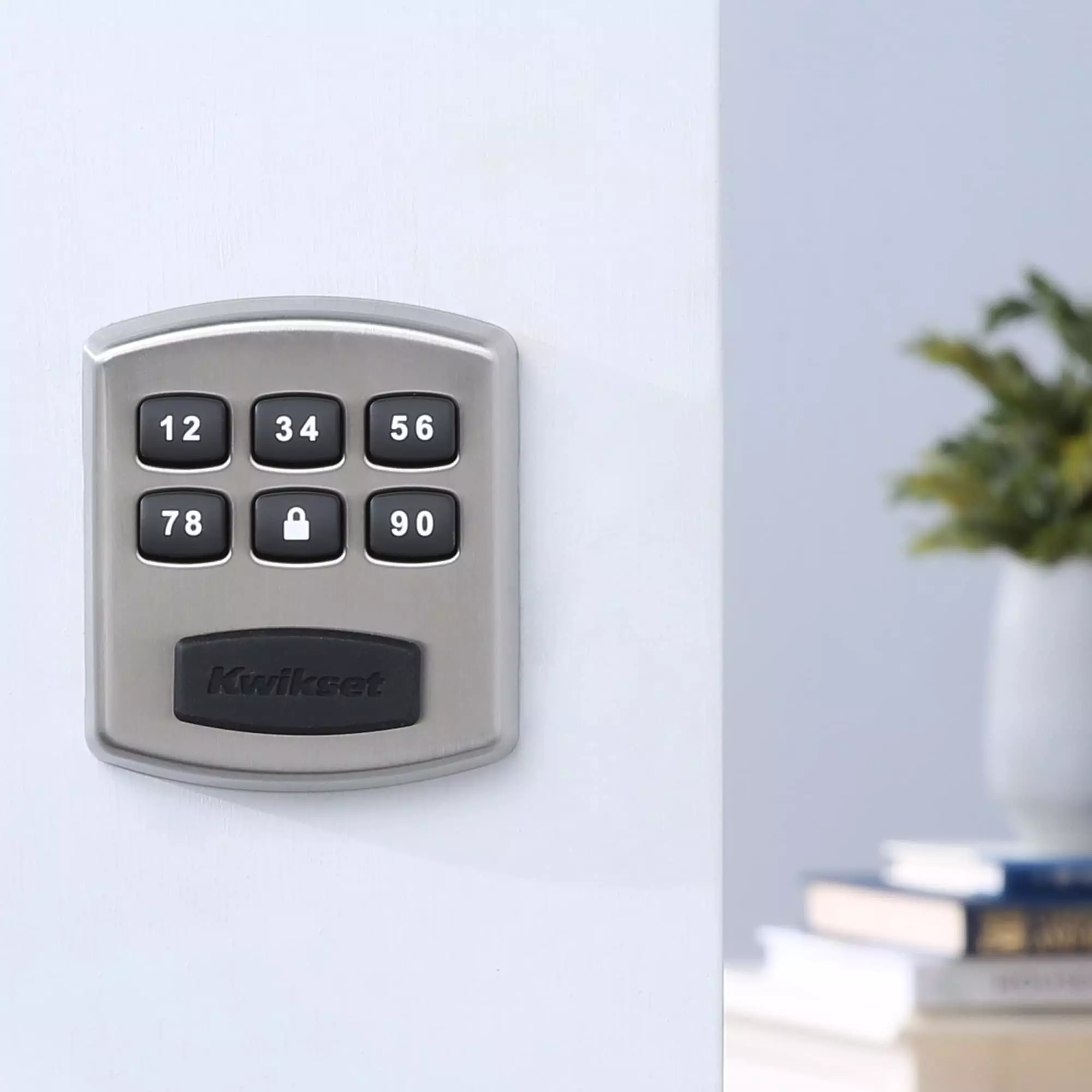 Touchpad Door Kwikset Lock Deadbolt 905 Satin Nickel Keywayles Electronic 4 Touchpad Door Kwikset Lock Deadbolt 905 Satin Nickel Keywayles Electronic - Image 3