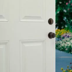 Belleview Door Smartkey Kwikset Handleset Bronze Keyed Entry Security Deadbolt Venetian Single-Cylinder -Schlage Trade 16773400 scaled