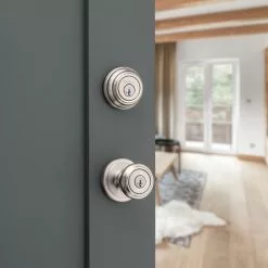 Cameron Pack Door Knob Combo Kwikset Smartkey Nickel Satin Signature Keyed Entry Single Deadbolt -Schlage Trade 16778703 scaled